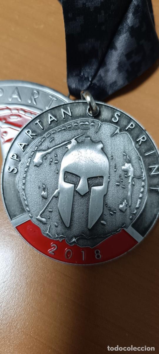 Trofeos y medallas: MEDALLA COMPETICI&Oacute;N 2018 SPARTAN SPRINT - Foto 2