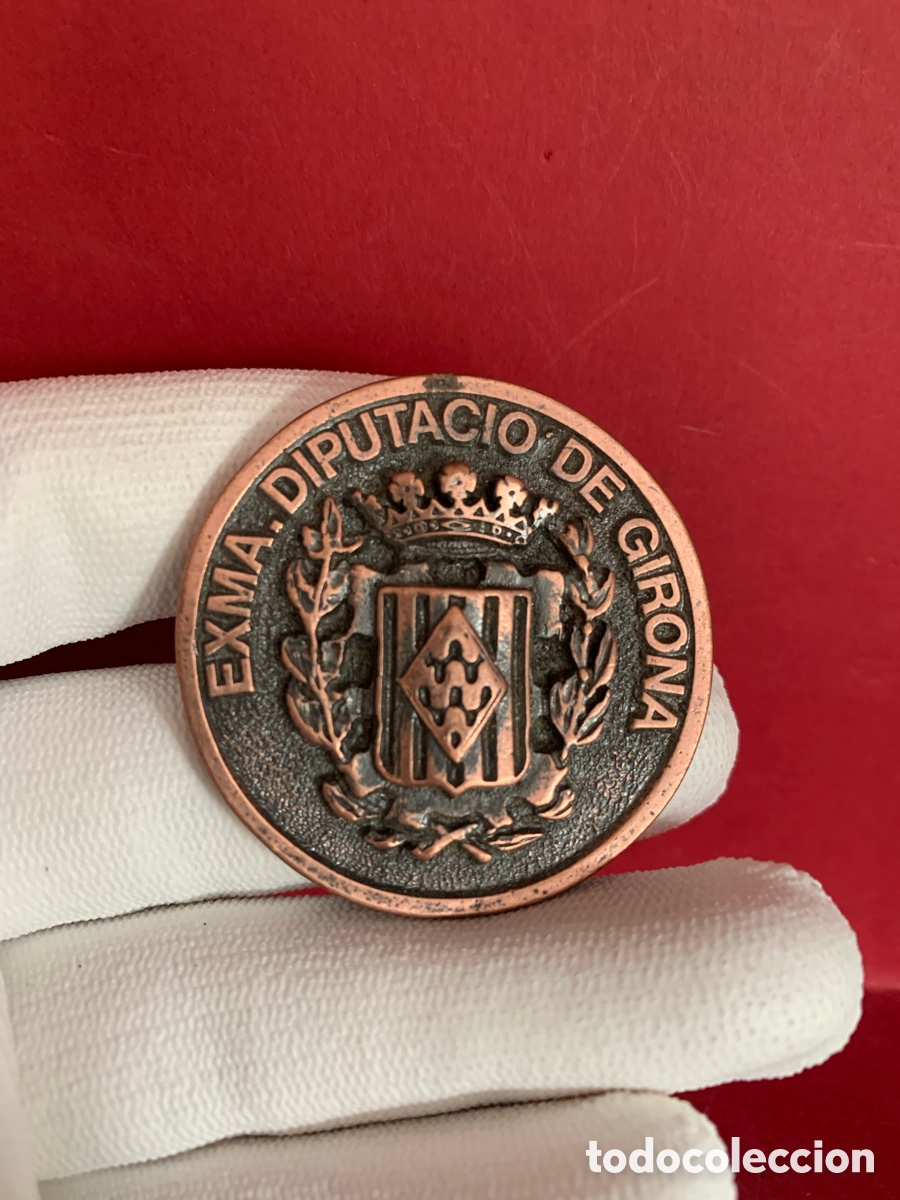 Trofeos y medallas: MONEDA DIPUTACION DE GIRONA CHALLENGE COIN - Foto 2