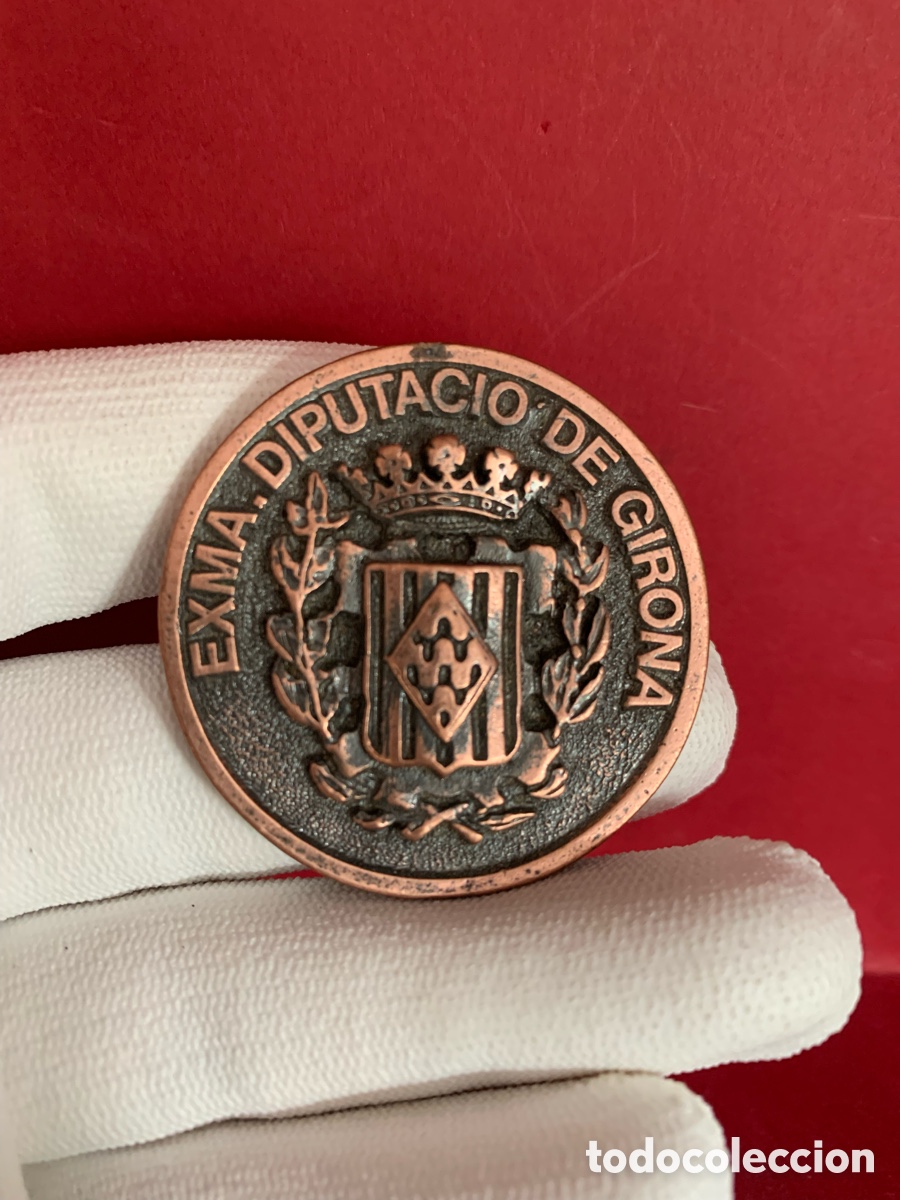 Trofeos y medallas: MONEDA DIPUTACION DE GIRONA CHALLENGE COIN - Foto 1