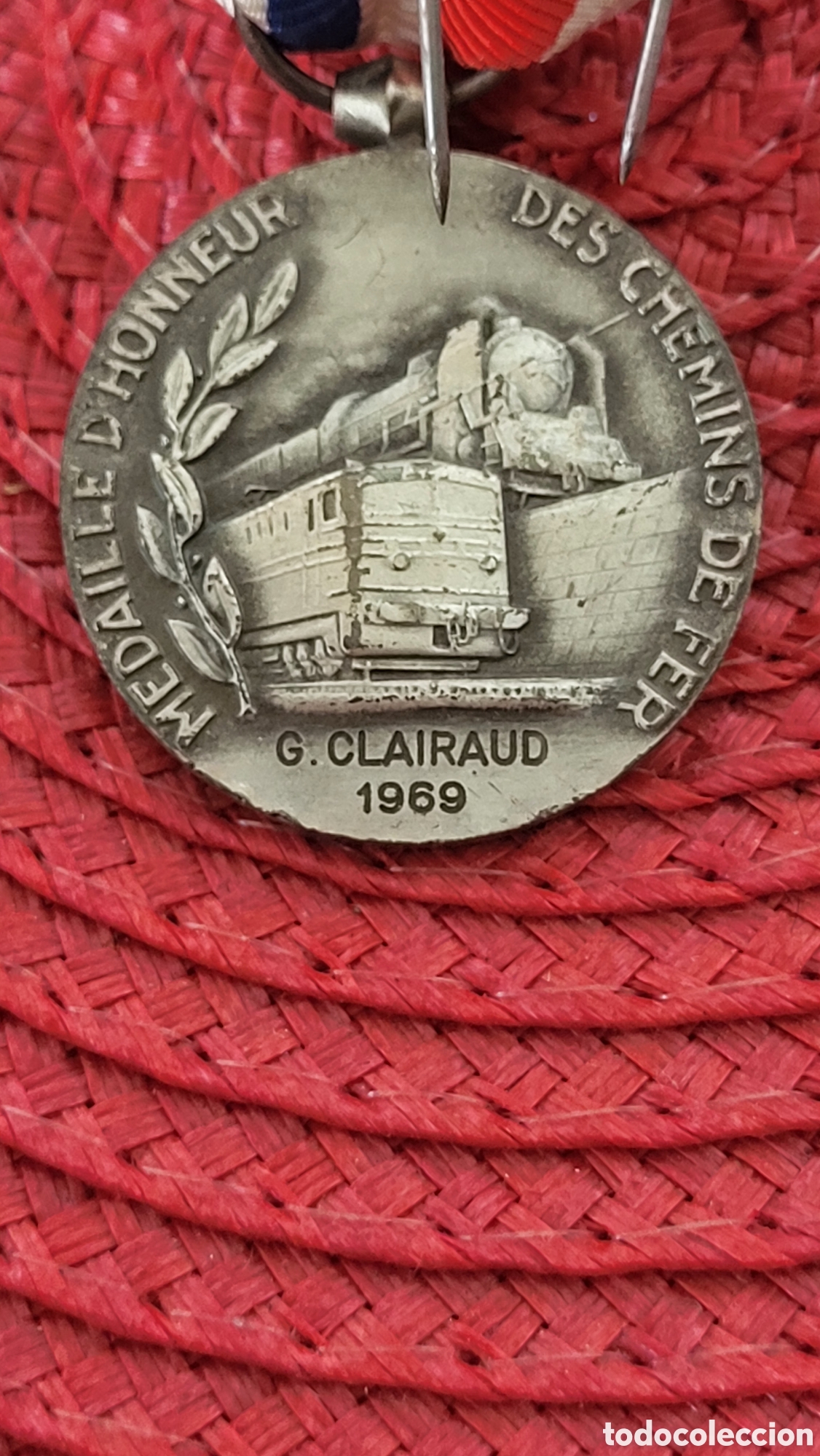 Trofeos y medallas: Medalla de Honor Ferocarril Francia - Foto 1