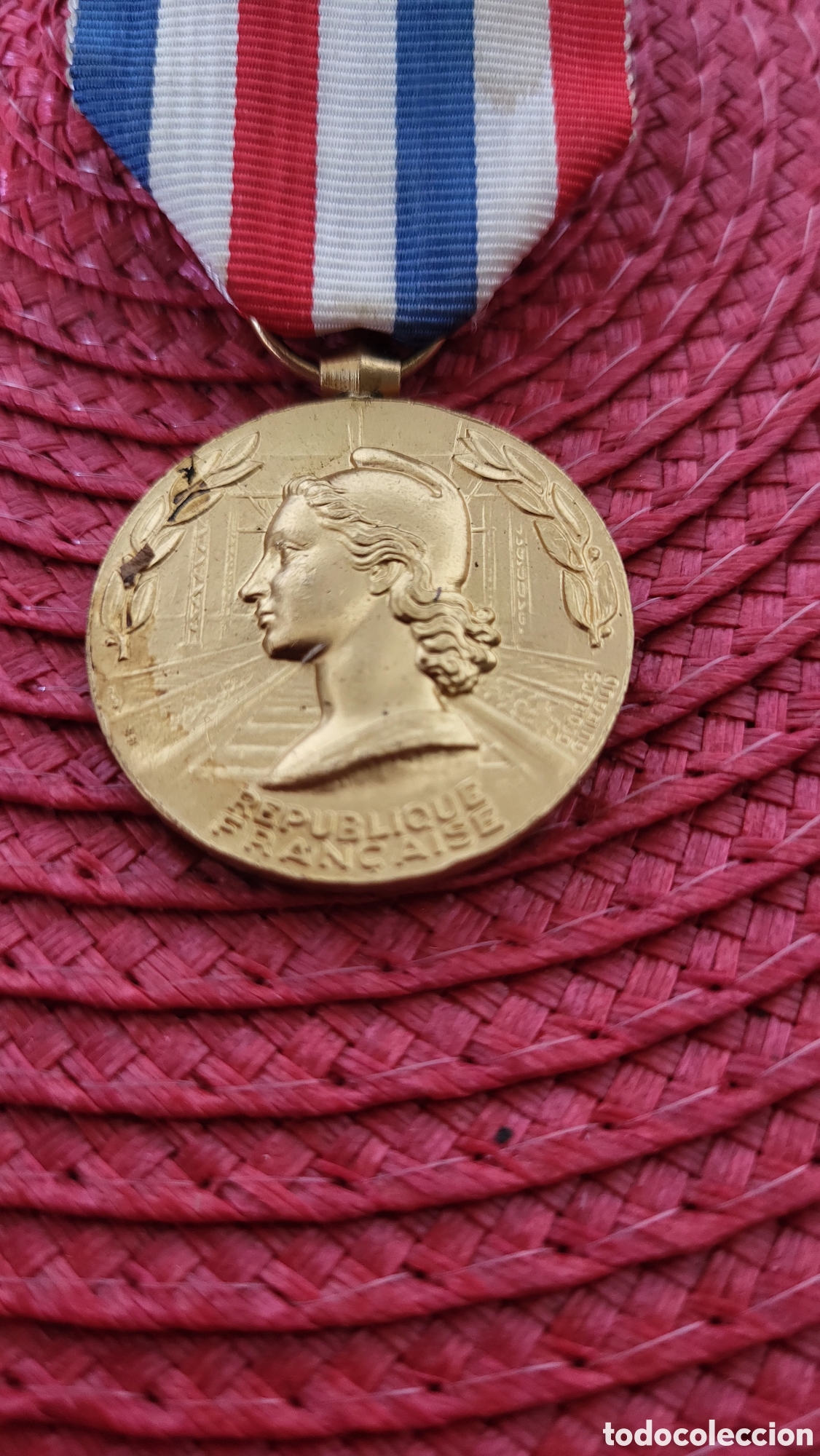 Trofeos y medallas: Medala de Honor Ferocarril Francia - Foto 1