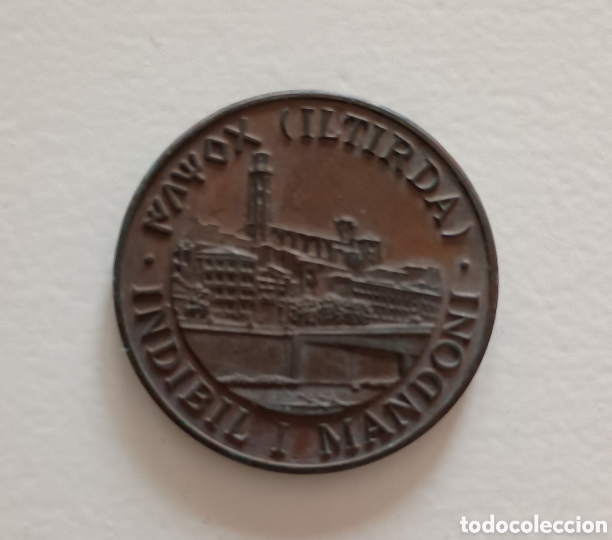 Trofeos y medallas: Banco Condal. Medalla de Lleida. - Foto 2