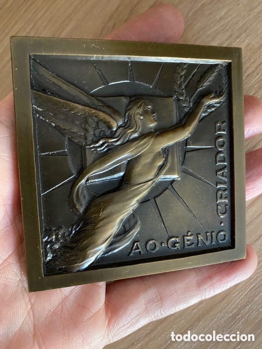 Trofeos y medallas: MEDALLA BRONCE GENIO CREADOR ANJEF ESTREMOZ 2007 - Foto 1