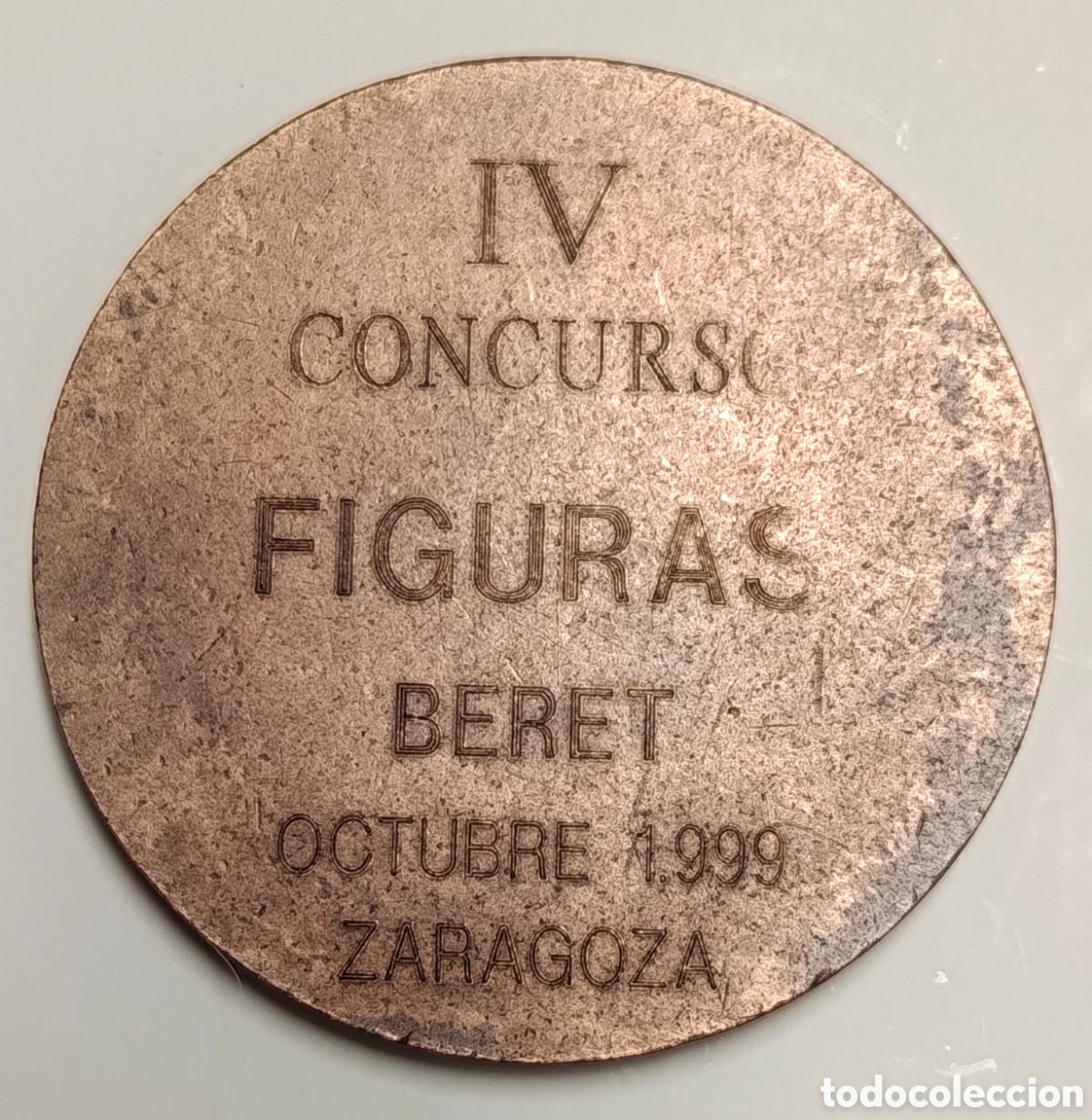 Trofeos y medallas: Medalla.IV Concurso FIGURAS - Foto 2