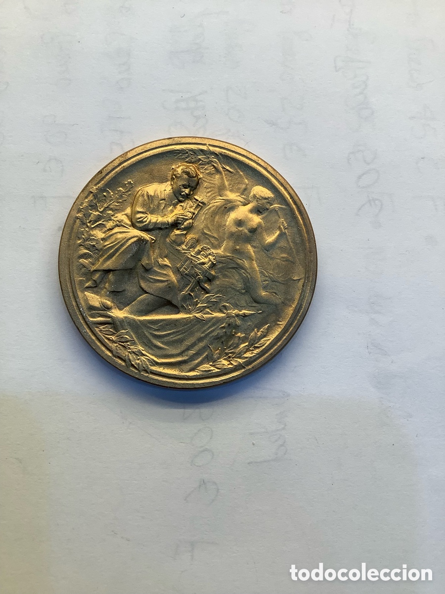 Trofeos y medallas: Medalla de bronce Concours L&egrave;pine - Foto 2
