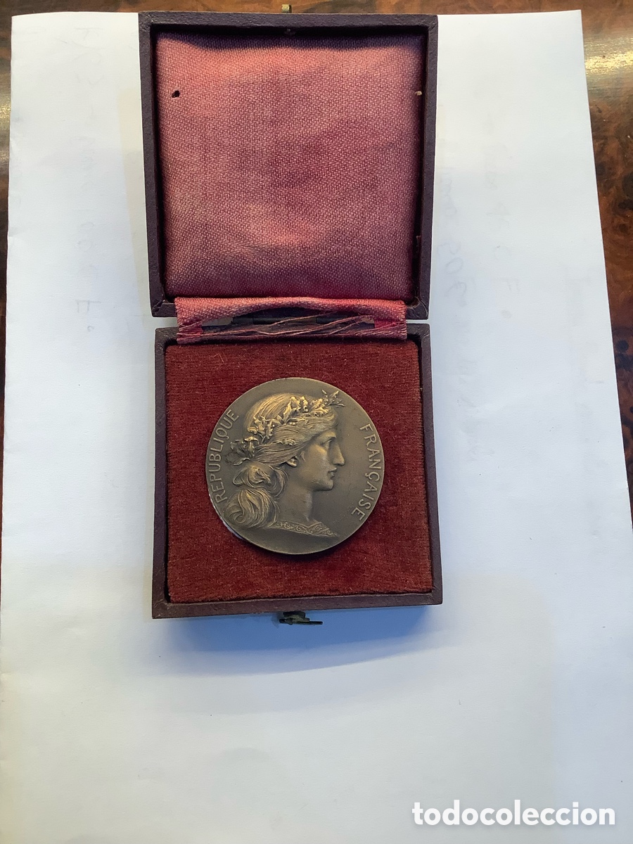 Trofeos y medallas: Medalla de bronce villa de Burdeos - Foto 1
