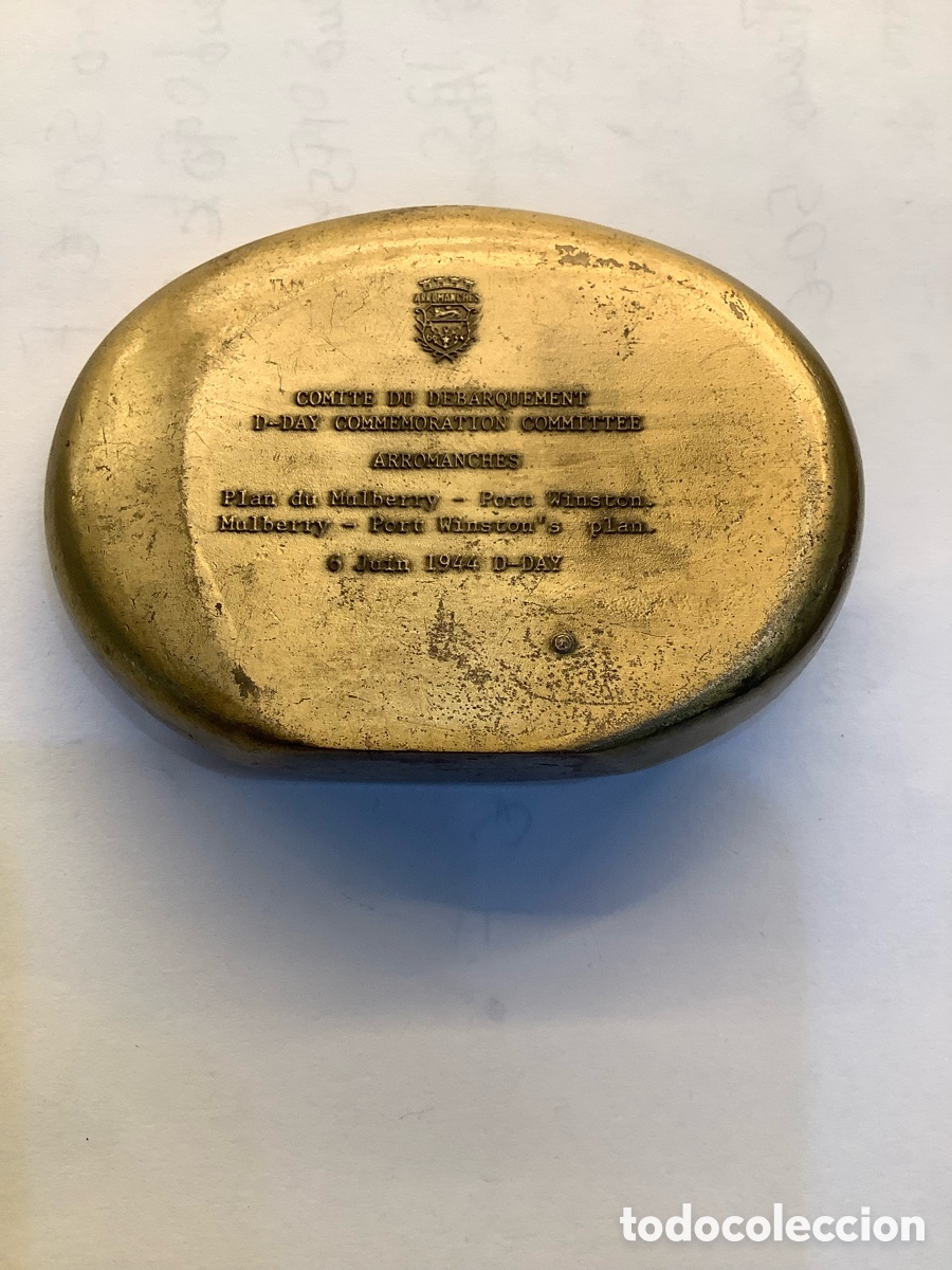 Trofeos y medallas: Medalla de bronce conmemorativa d&iacute;a D - Foto 2