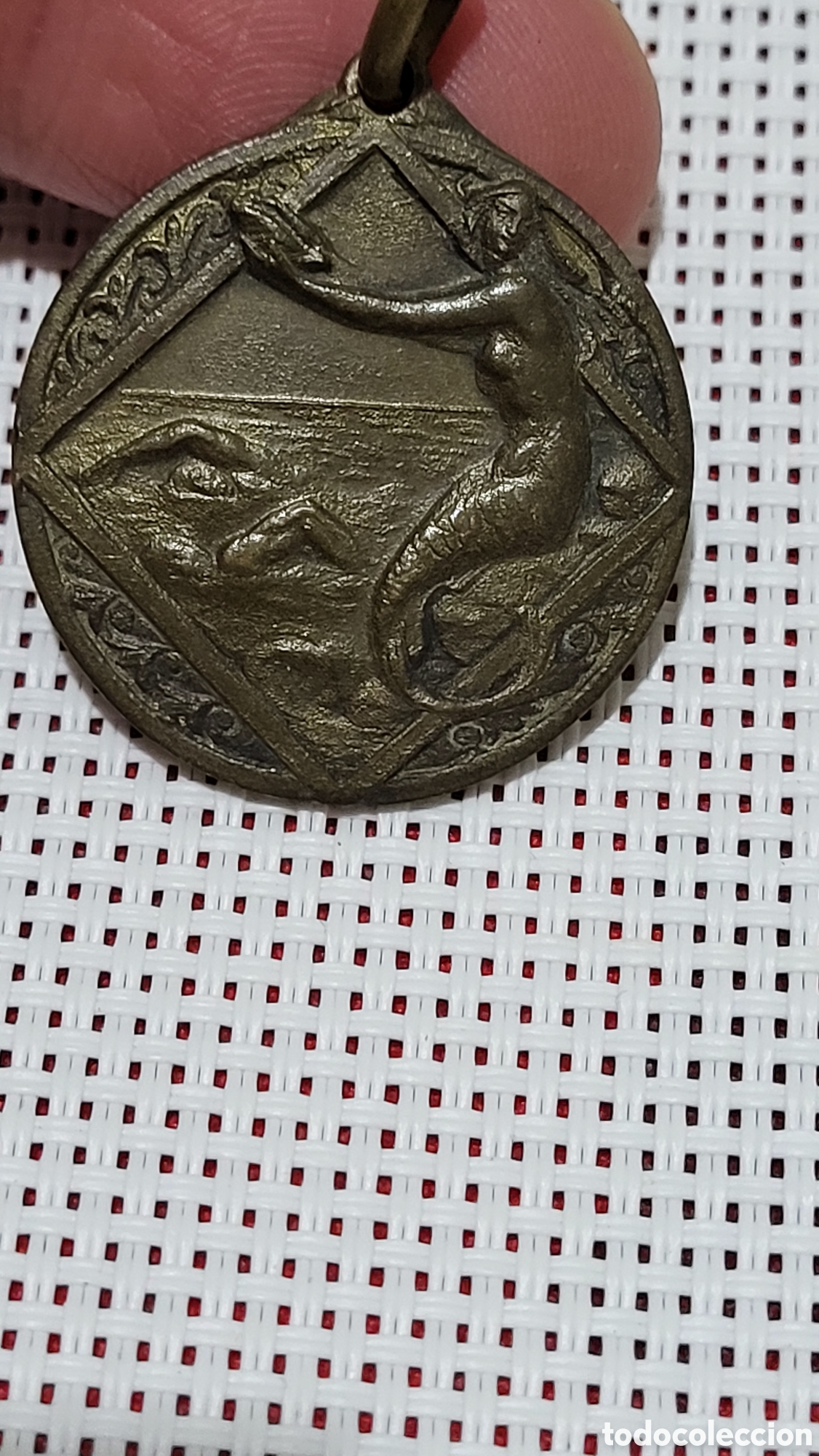Trofeos y medallas: Antiguo colgante o medalla - Foto 1