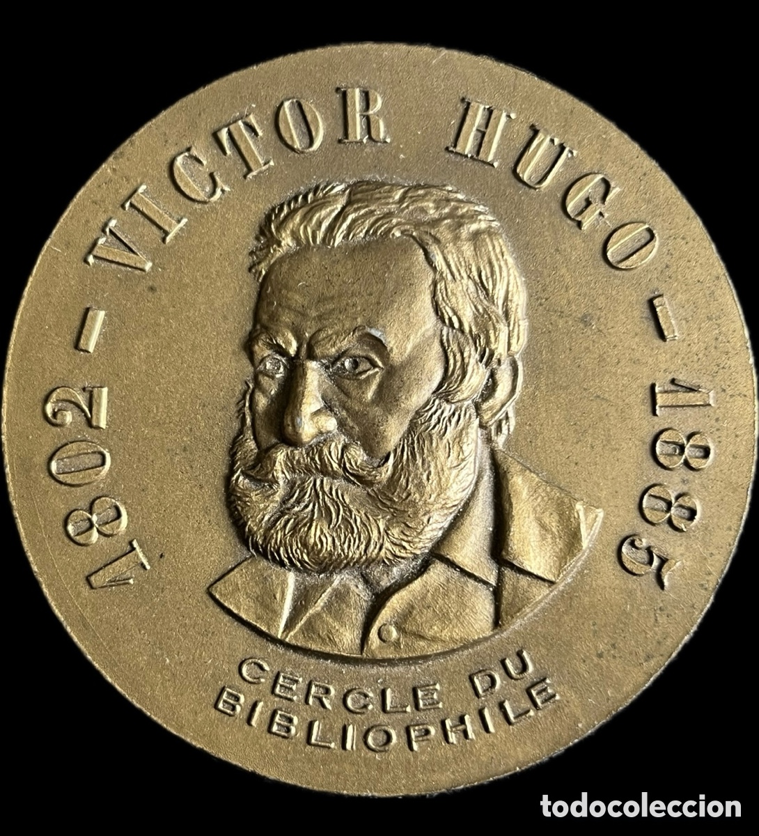 Trofeos y medallas: Medall&oacute;n Bronce V&iacute;ctor Hugo - Foto 1