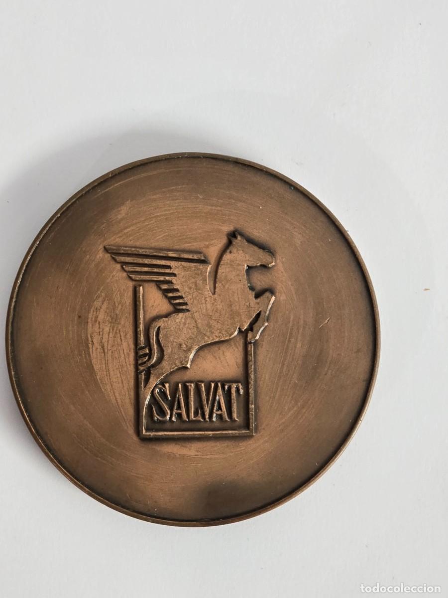 Trofeos y medallas: Medalla de cobre - Estrella De La Venta. Salvat - Foto 2