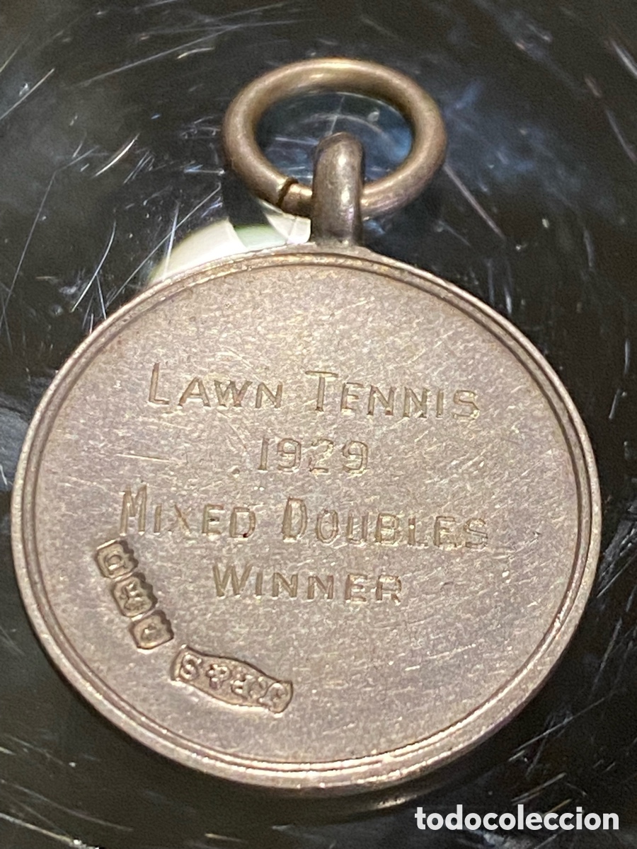 Trofeos y medallas: Medalla de plata inglesa. - Foto 2