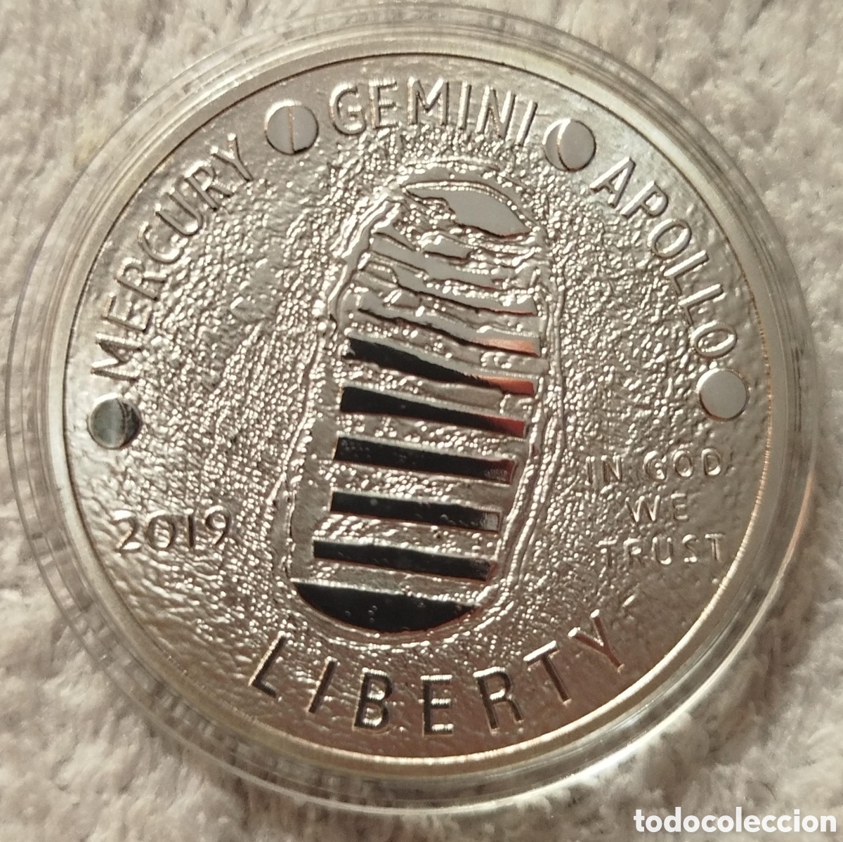Trofeos y medallas: Moneda Conmemorativa Apolo 11 - Edici&oacute;n &rdquo;Space Mining II&rdquo; - Foto 2