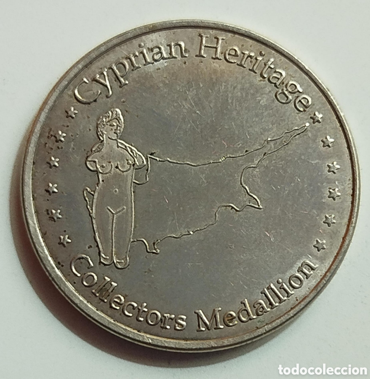 Trofeos y medallas: MEDALLA CONMEMORATIVA PATRIMONIO CHIPRE