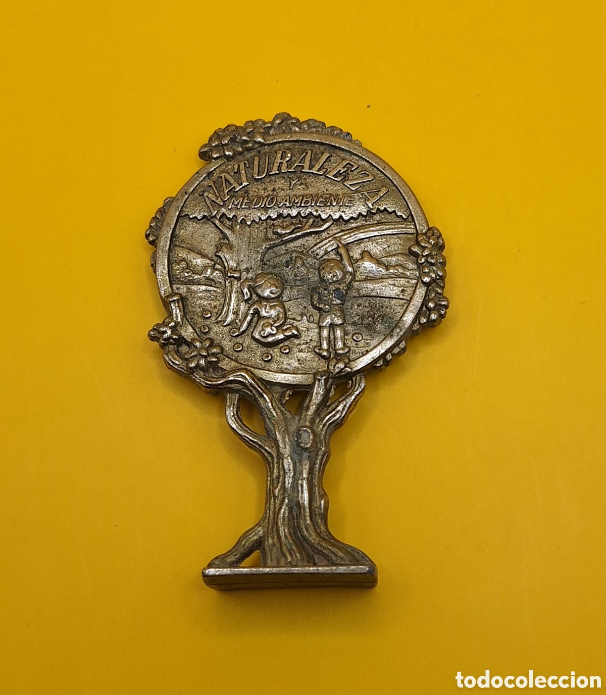 Trofeos y medallas: Medalla - Trofeo Certamen Nacional Naturaleza y Medio Ambiente 1987