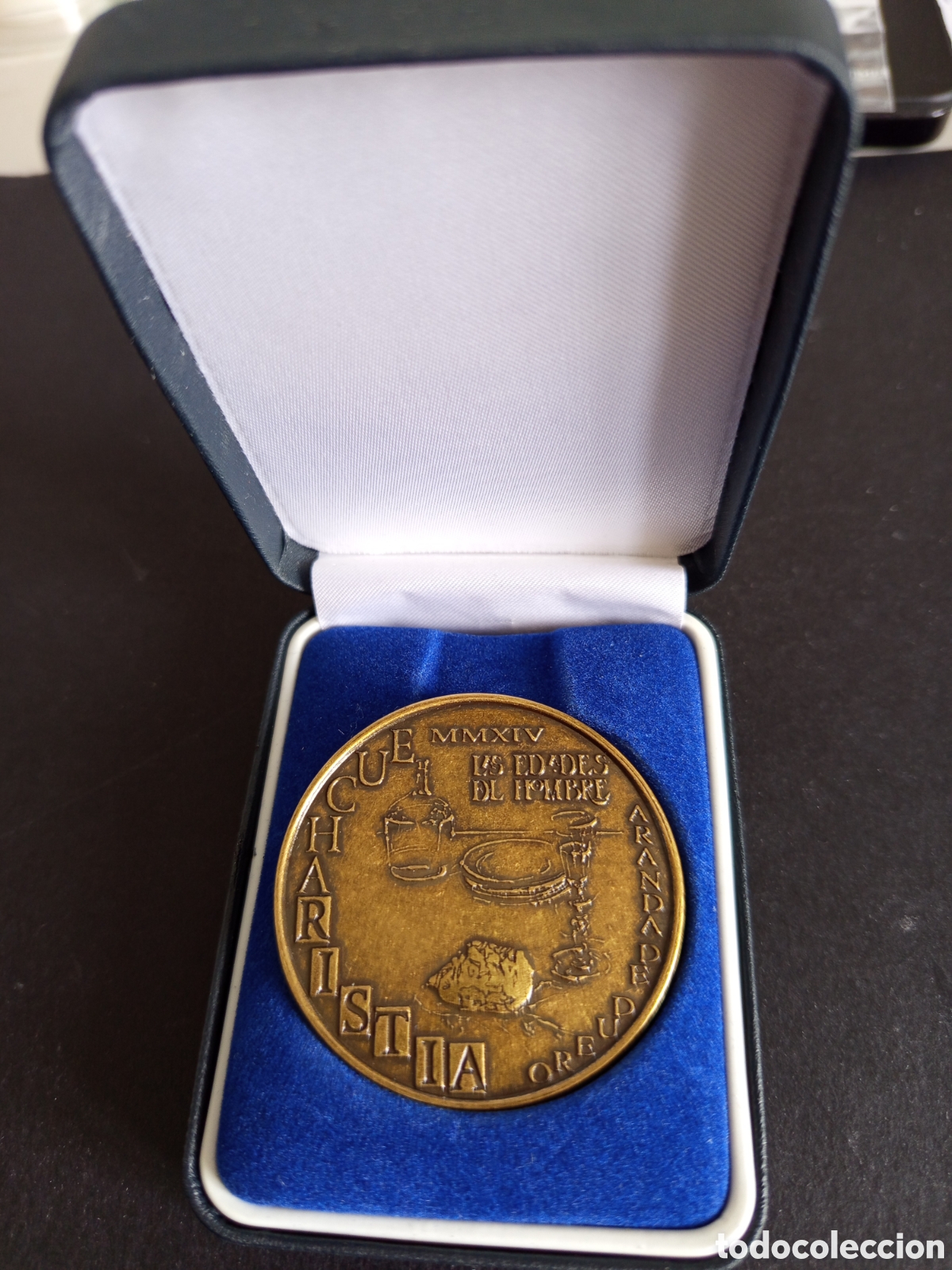 Trofeos y medallas: Medalla 38 Exposici&oacute;n Filat&eacute;lica Aranda de Duero. Las Edades del Hombre &rdquo;Eucharist&iacute;a&rdquo;. Ver fotos .