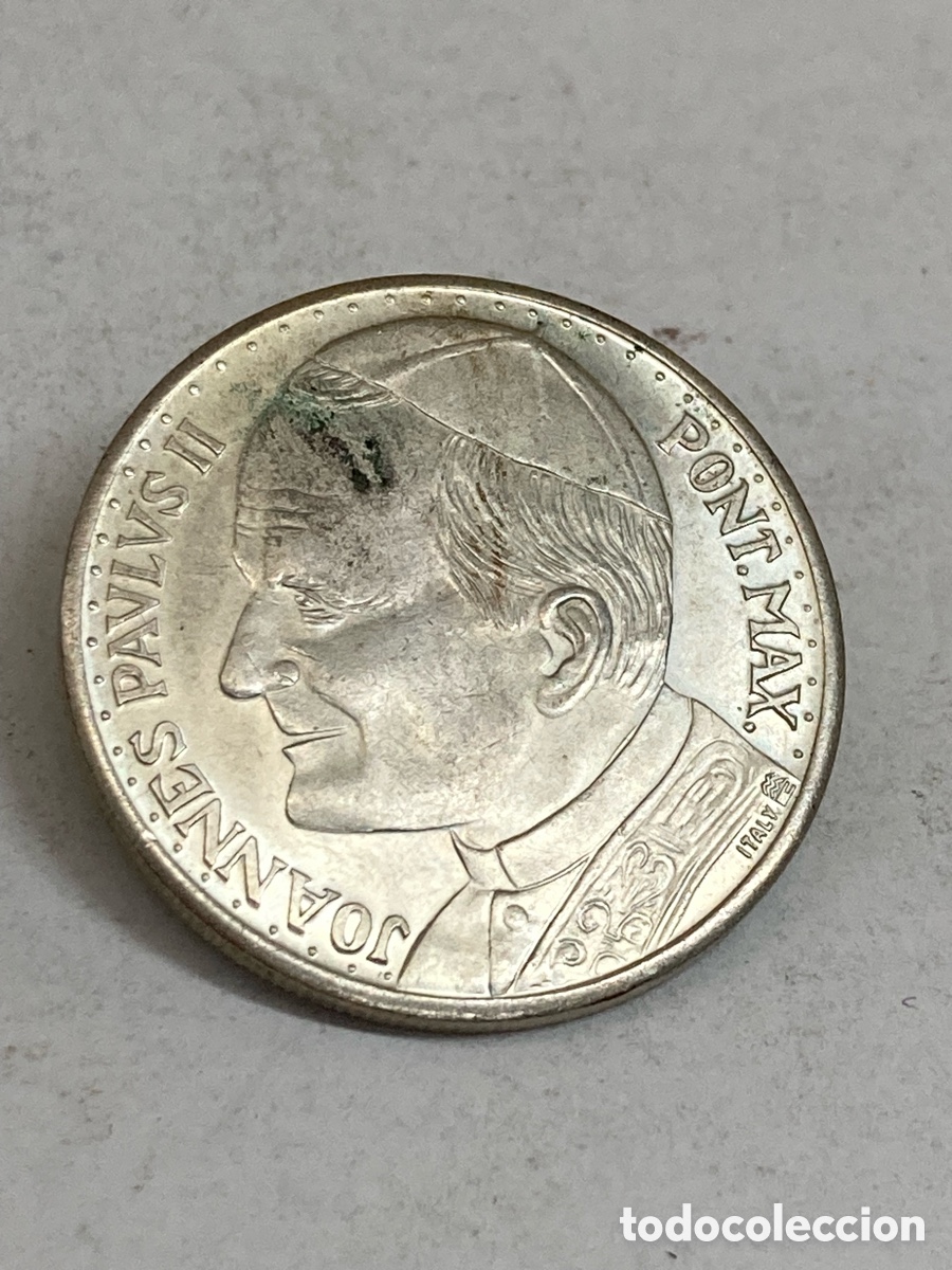 Trofeos y medallas: Moneda de plata religiosa