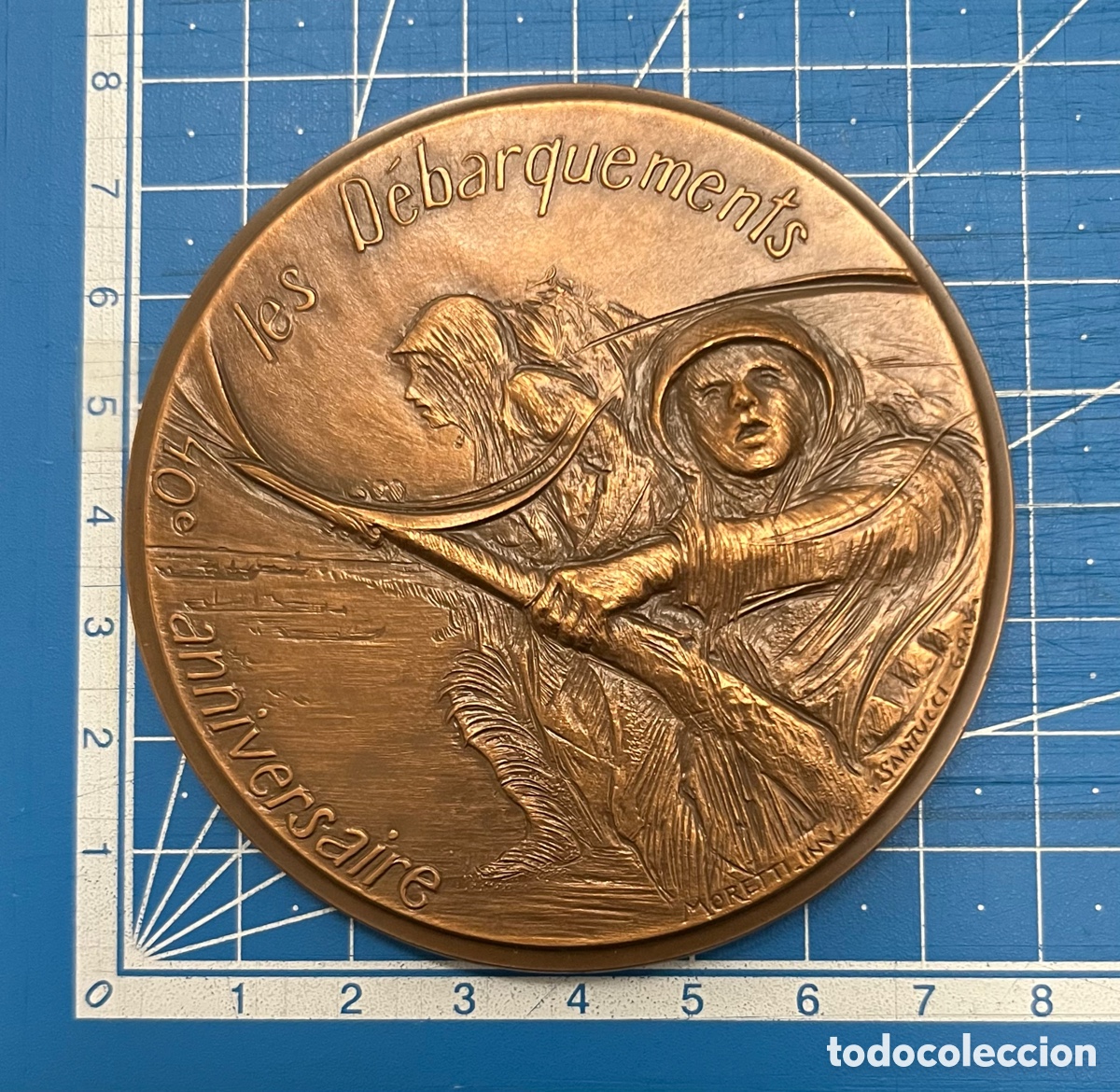 Trofeos y medallas: Medalla de bronce La Resistance 1944-1984 - Foto 6