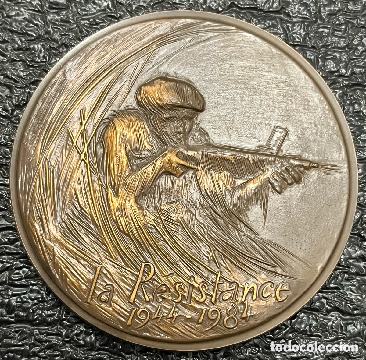 Trofeos y medallas: Medalla de bronce La Resistance 1944-1984 - Foto 1