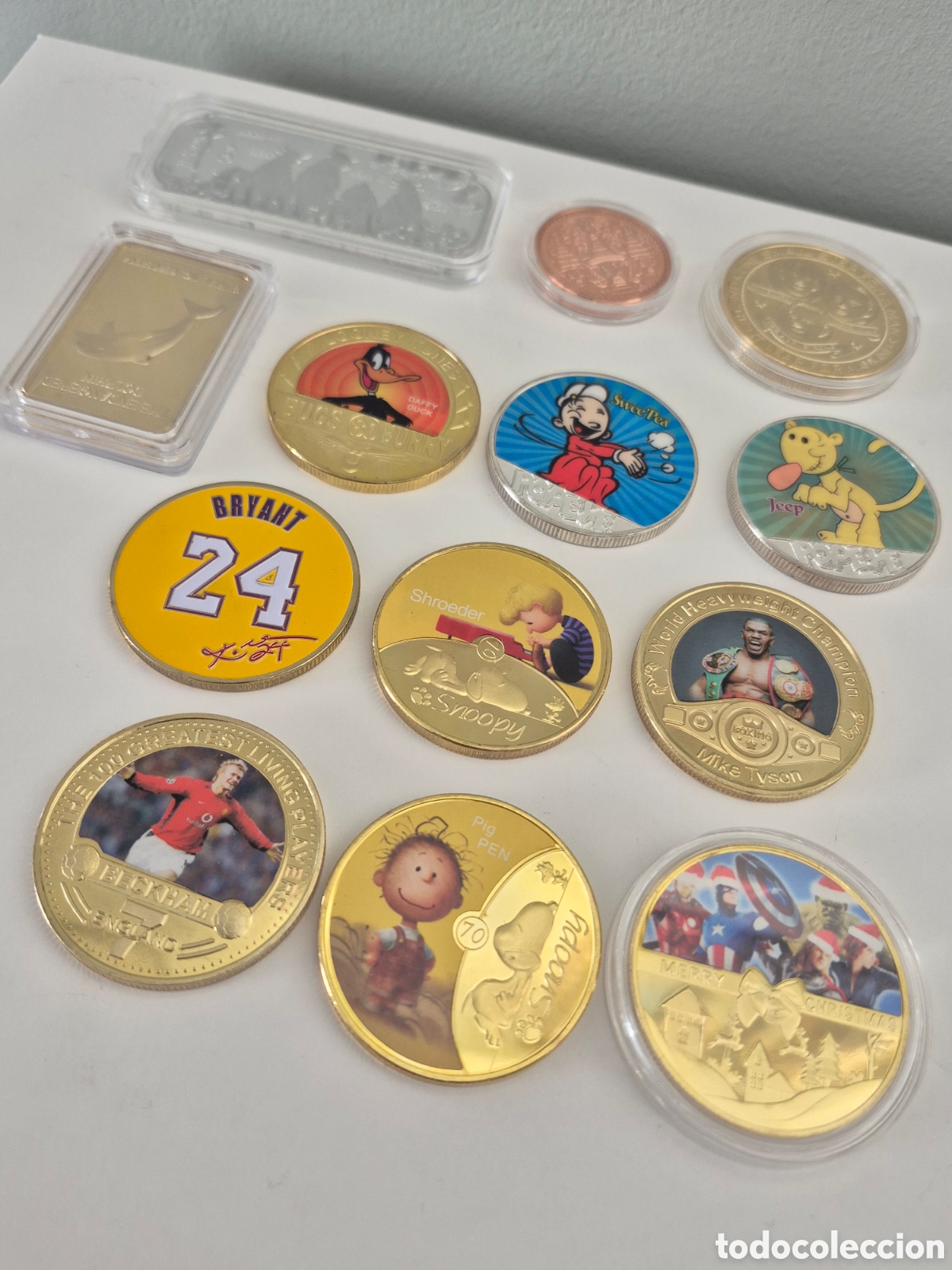Trofeos y medallas: MAGN&Iacute;FICO LOTE DE MONEDAS EDICI&Oacute;N LIMITADA Y LINGOTES VALORADO EN 300 EUROS!