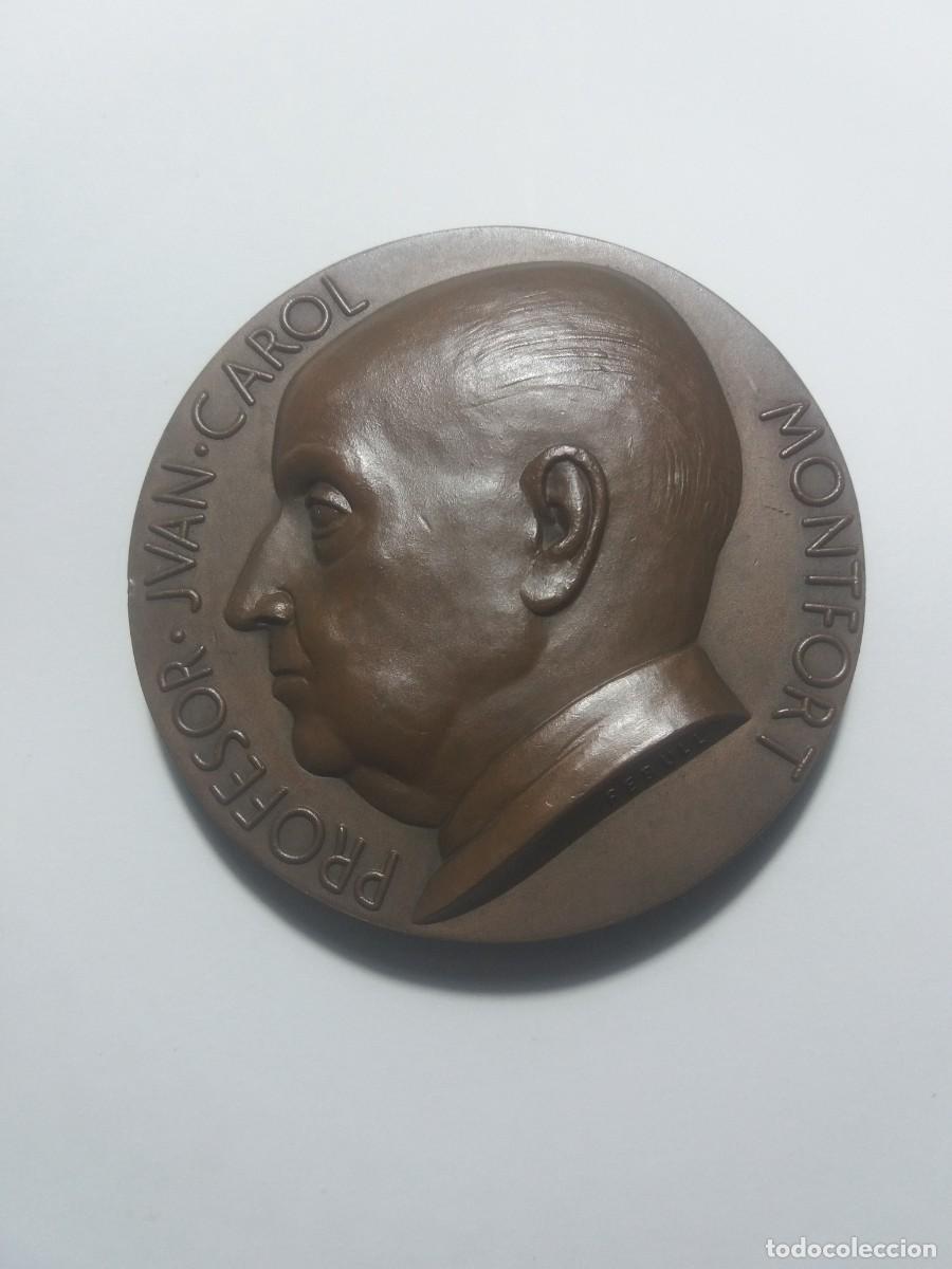 Trofeos y medallas: Medalla Profesor JUAN CAROL MONTFORT-Hospital SANT PABLO Barcelona