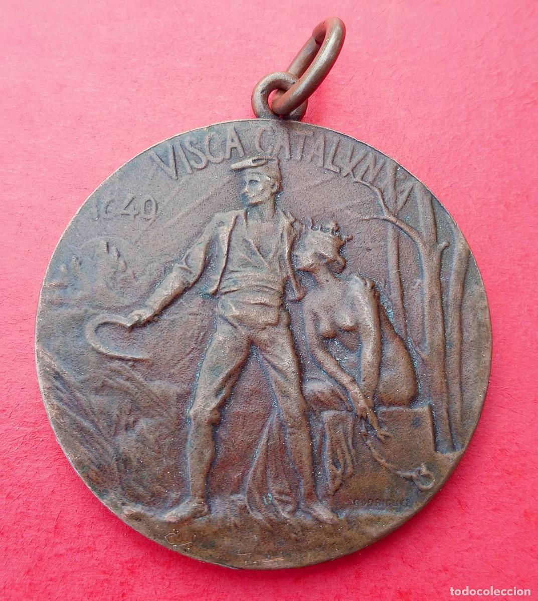 Trofeos y medallas: Medalla Visca Catalu&ntilde;a A&ntilde;o 1907. Conmemoraci&oacute;n Guerra Segadors A&ntilde;o 1640.
