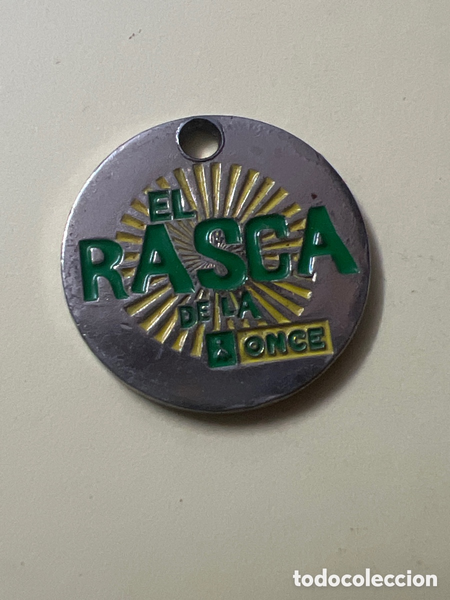 Trofeos y medallas: X100. Ficha, carro super, Rasca de la ONCE, token, jeton