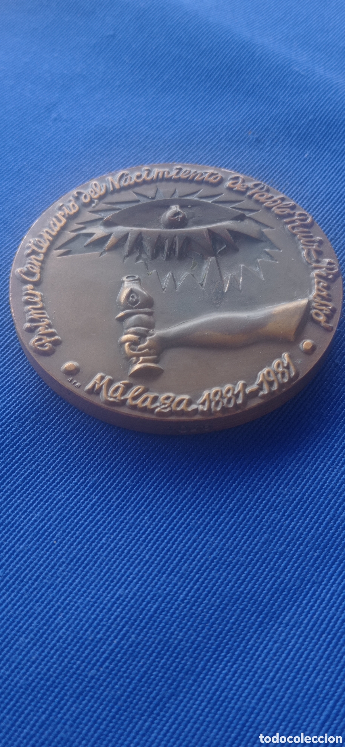 Trofeos y medallas: MEDALLA CENTENARIO PICASSO - Foto 1