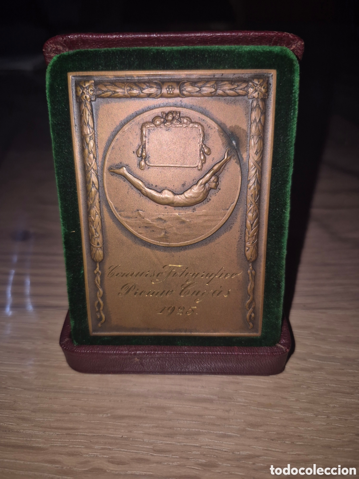 Trofeos y medallas: PRESTIGIOSO CONCURSO FOTOGRAFICO EN BARCELONA EN LOS A&Ntilde;OS 20 PREMIO CUYAS 1925