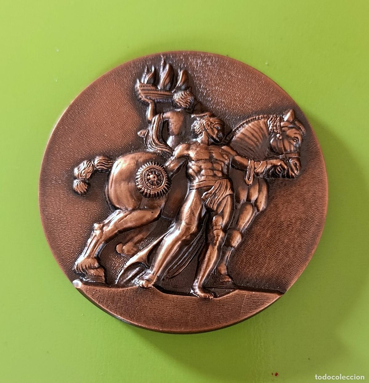 Trofeos y medallas: MEDALLA CONMEMORATIVA FERIA INTERNACIONAL DE BARCELONA.