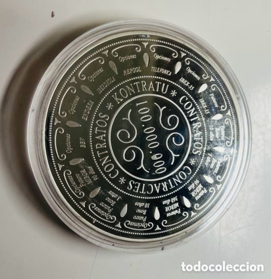Trofeos y medallas: Medalla conmemorativa plata - Foto 1