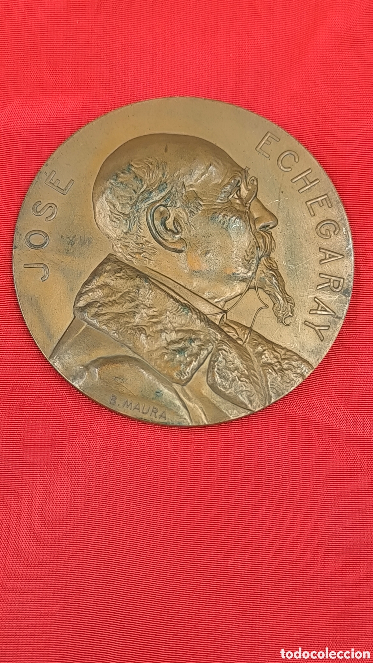 Trofeos y medallas: Medalla Jos&eacute; Echegaray 1905 &ndash; Real Academia de Ciencias de Madrid &ndash; B. Maura