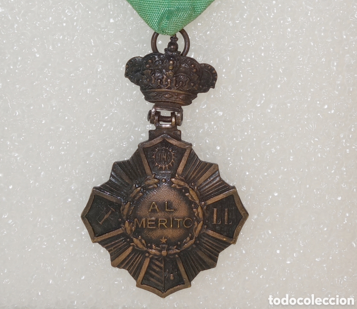 Trofeos y medallas: Medalla M&eacute;rito Escolar Jesuitas Valencia Colegio San Jos&eacute; a&ntilde;os 50