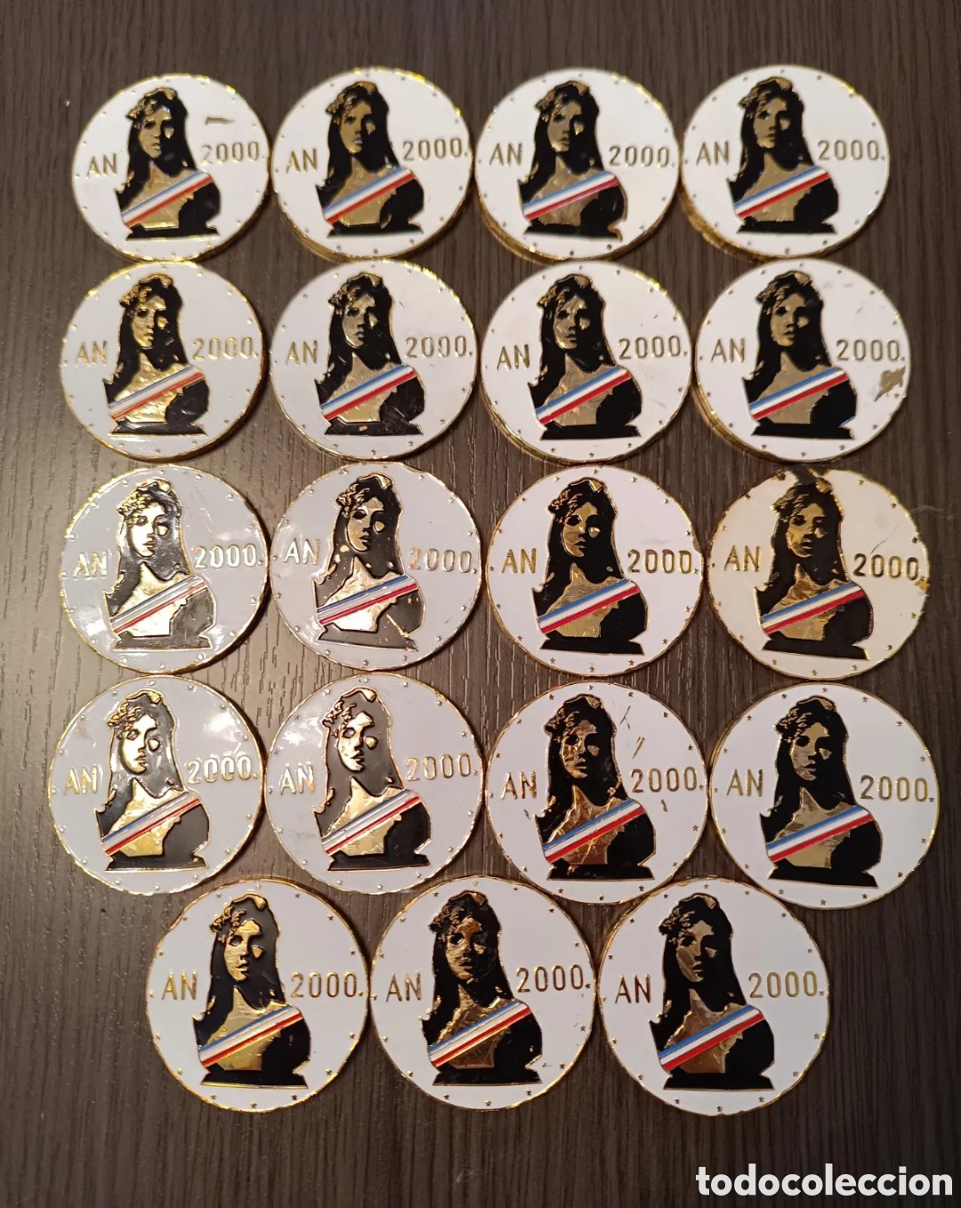 Trofeos y medallas: Lote Medallas Francesas - Foto 1