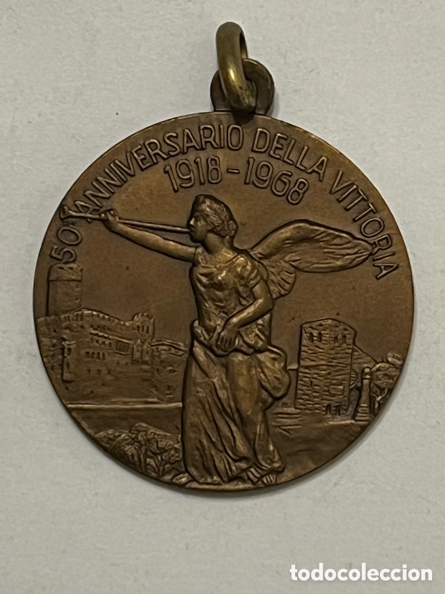 Trof&eacute;us e medalhas: ITALIA MEDALLA ASOCIACION NACIONAL MUTILADOS E INVALIDOS DE GUERRA (1918-1968)