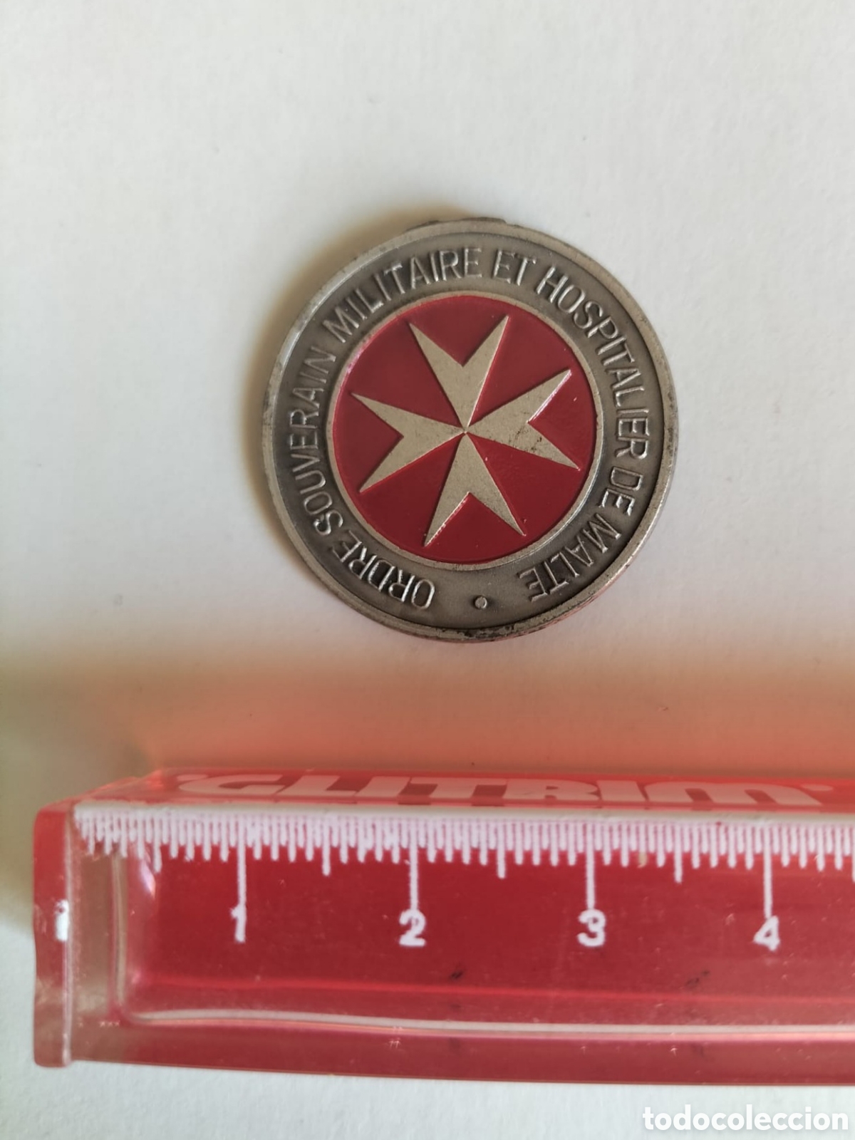 Trofeos y medallas: MEDALLA CONMEMORATIVA ORDEN MALTA 1975