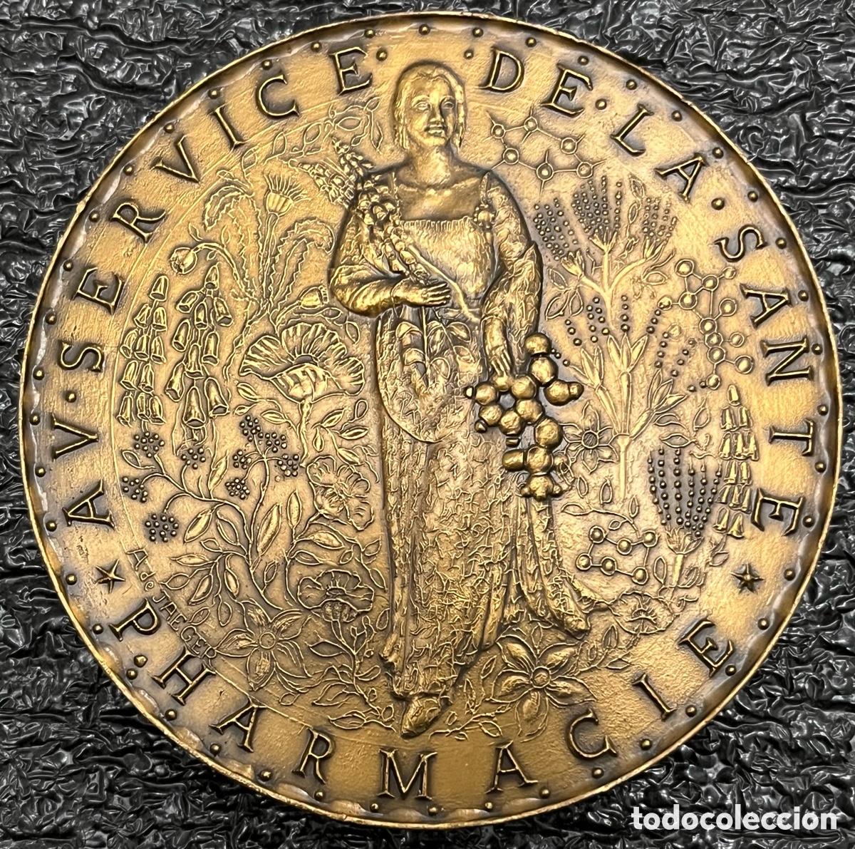Trofeos y medallas: Medalla de bronce del escultor y medallista Albert de Jaeger