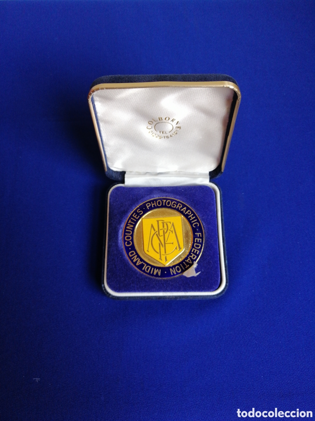 Trof&eacute;us e medalhas: MIDLAND - COUNTIES - PHOTOGRAPHIC - FEDERACI&Oacute;N - MIO PHOTO 98 M. LEACH EN SU CAJA ORIGINAL