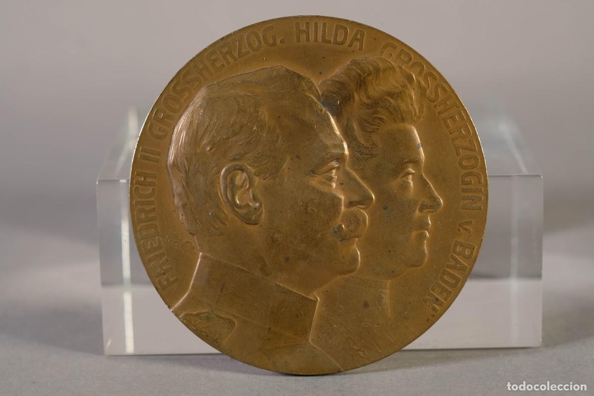 Trofeos y medallas: MEDALLA DE BRONCE FEDERICO II ALEMANIA 1910