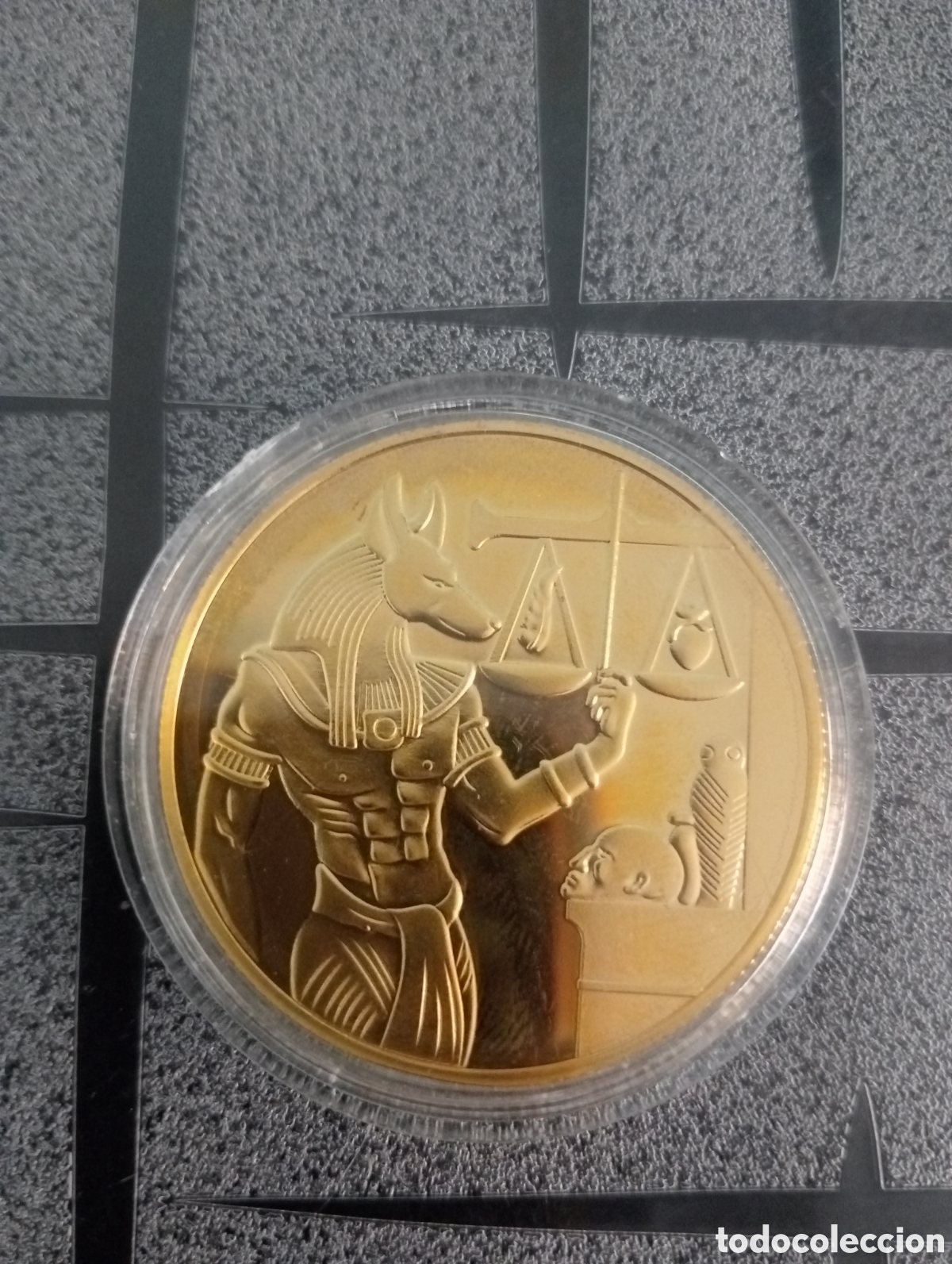 Trofeos y medallas: Medall&oacute;n Conmemorativo Dios Egipcio Anubis