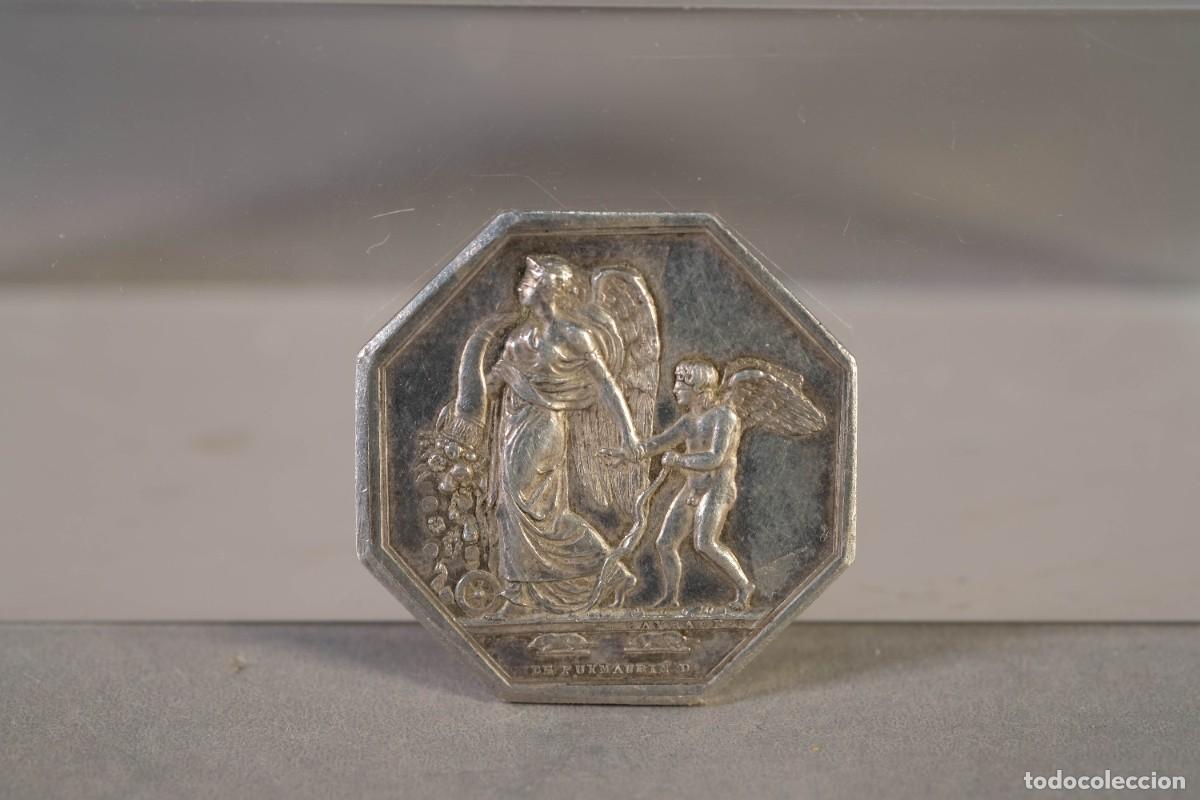 Trofeos y medallas: MEDALLA CONMEMORATOVA DE PLATA HEUR ET MALHEUR