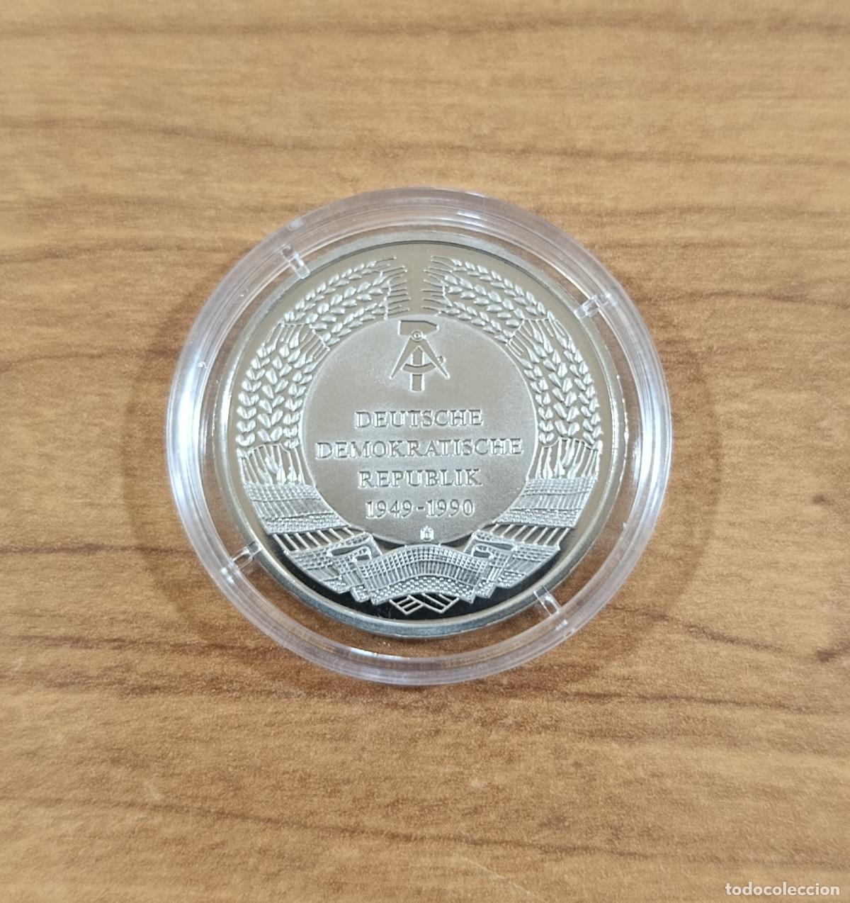 Trofeos y medallas: MONEDA MEDALLA CONMEMORATIVA. REP&Uacute;BLICA ALEMANA. 1949-1990
