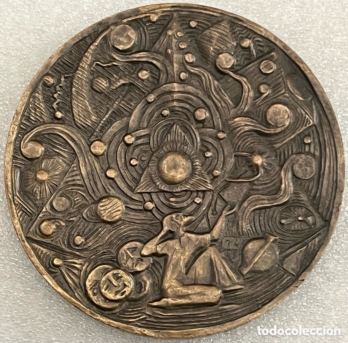 Trofeos y medallas: Medalla de bronce francesa dedicada al astr&oacute;nomo alem&aacute;n Johannes Kepler