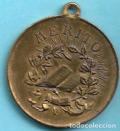 Trof&eacute;us e medalhas: MEDALLA ESCOLAR DE PREMIO. PREMIO A LA APLICACI&Oacute;N, M&Eacute;RITO, S/F.