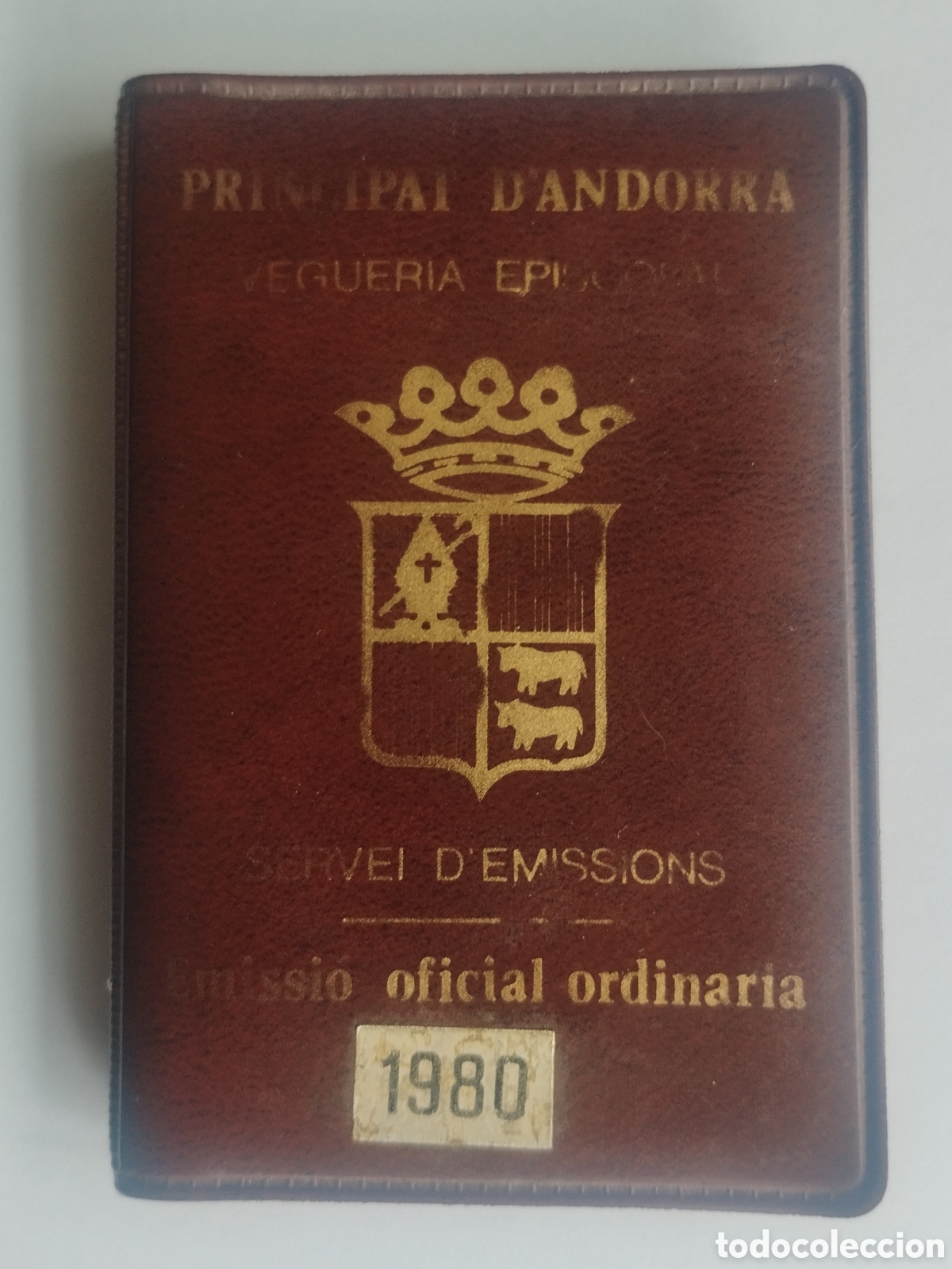 Trofeos y medallas: MEDALLA DE ANDORRA PLATA PRINCIPAT DE ANDORRA VEGUERIA EPISCOPAL 1980 BISBE D`URGELL