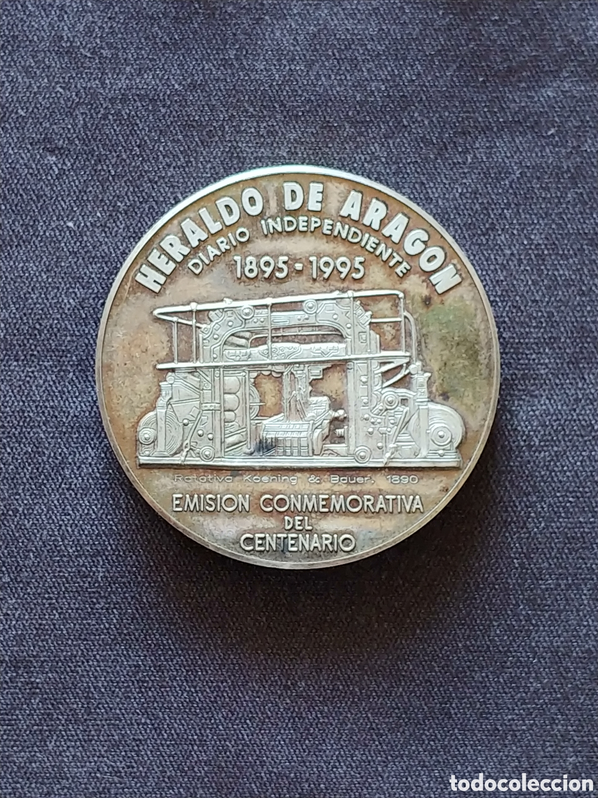 Trofeos y medallas: Espa&ntilde;a, medalla de plata fina .999 mls., 1 Troy Oz