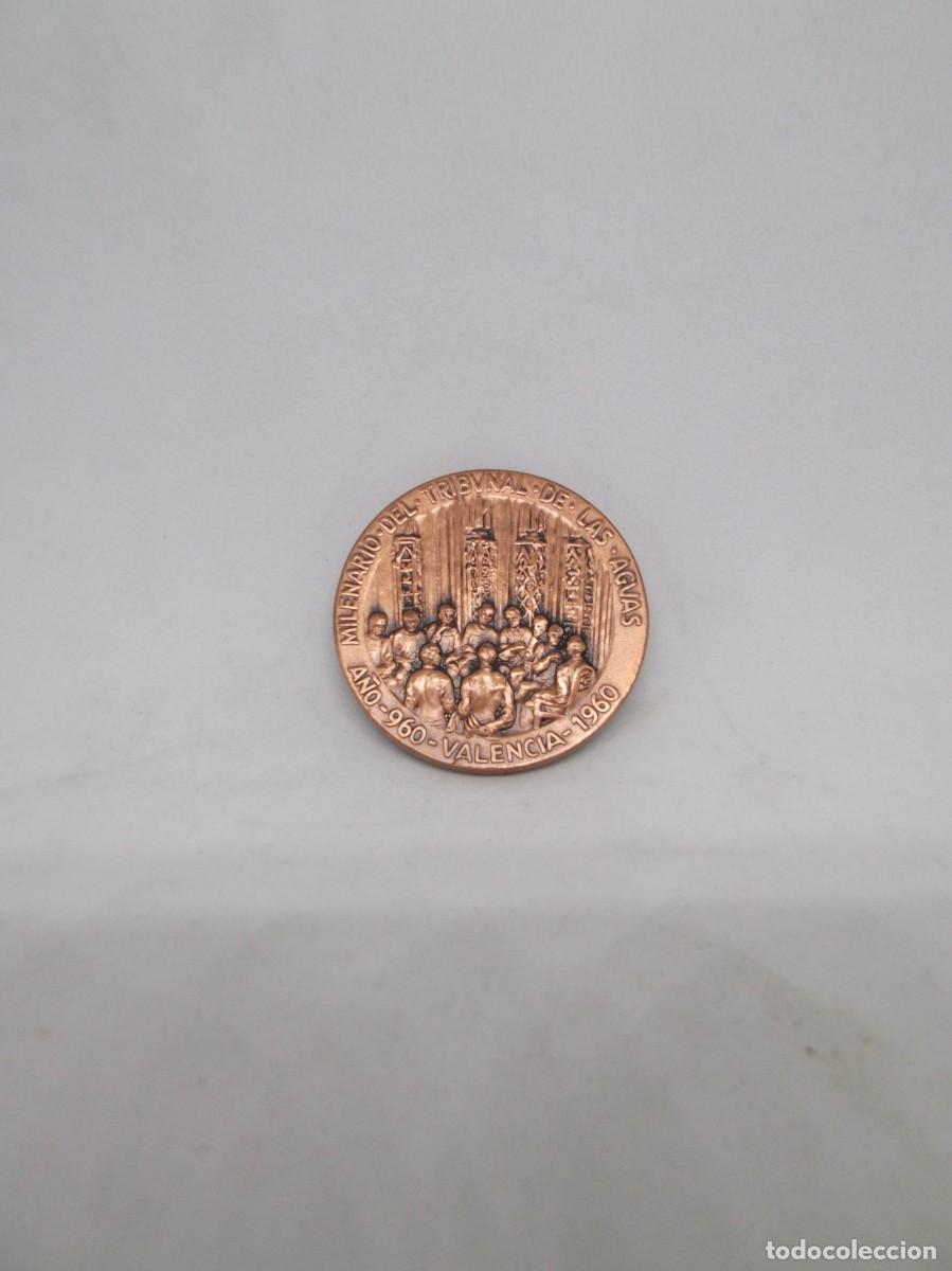Trofeos y medallas: Medalla Milenario tribunal de las aguas Valencia A&ntilde;o 960-Valencia-1960