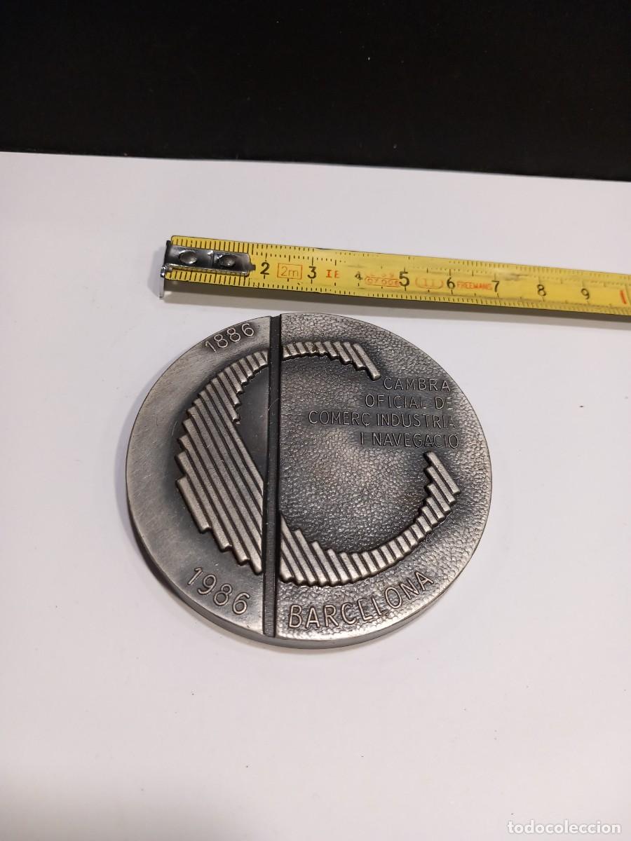 Trofeos y medallas: MEDALLA CONMEMORATIVA 1886 - 1986 CAMBRA OFICIAL COMER&Ccedil; INDUSTRIAL I NAVEGACIO / COMPRA MIN&Iacute;MA 5 &euro;
