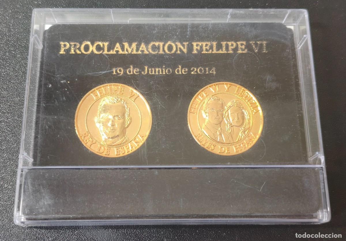 Trofeos y medallas: Espa&ntilde;a Medallas Proclamaci&oacute;n de Felipe VI 2014 (SC)