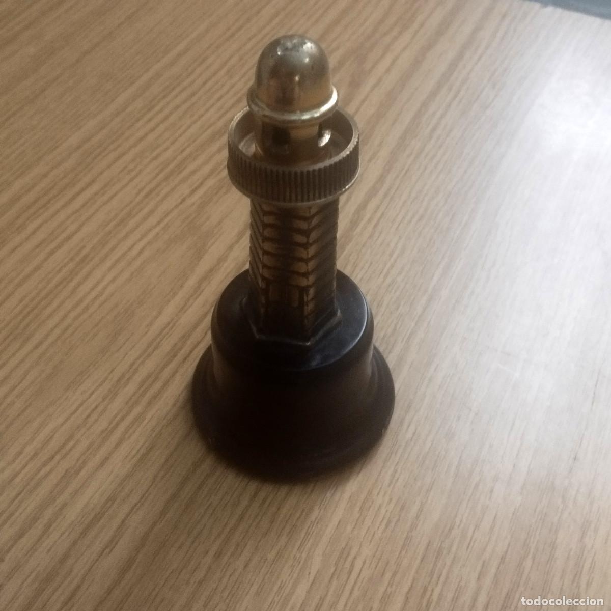 Trofeos y medallas: Figura - trofeo FARO DE BRONCE Y MADERA | Tenerife / Canarias