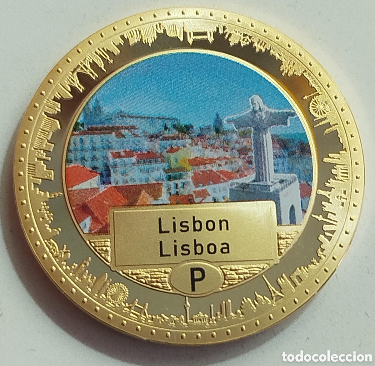 Trofeos y medallas: Moneda Lisboa - Portugal Capitales Europeas - ECU